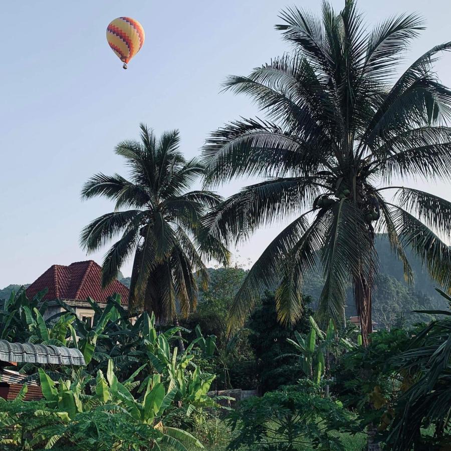 Vang Vieng Bungalows Eksteriør bilde