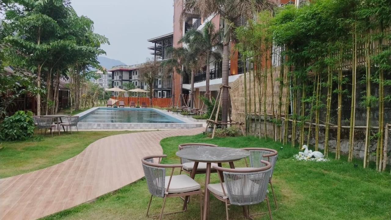Vang Vieng Bungalows Eksteriør bilde